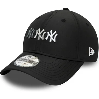 cepur-izliekta-melns-regulejams-9forty-stack-no-new-york-yankees-mlb-no-new-era