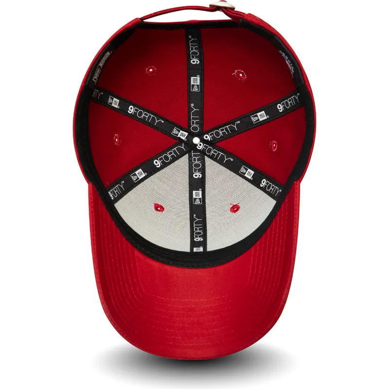 cepur-izliekta-sarkans-regulejams-9forty-league-essential-no-new-york-yankees-mlb-no-new-era