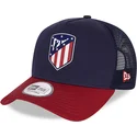 cepur-izliekta-truckeris-zils-snapback-rubber-a-frame-atletico-no-atletico-de-madrid-lfp-no-new-era