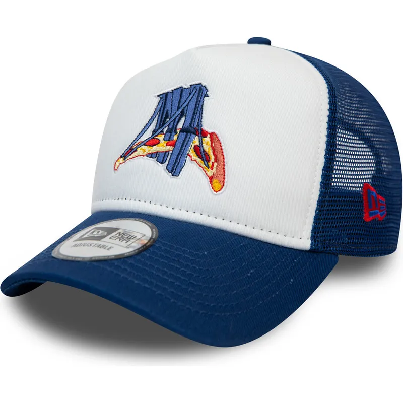 cepur-izliekta-truckeris-zils-snapback-a-frame-frame-no-brooklyn-cyclones-milb-no-new-era