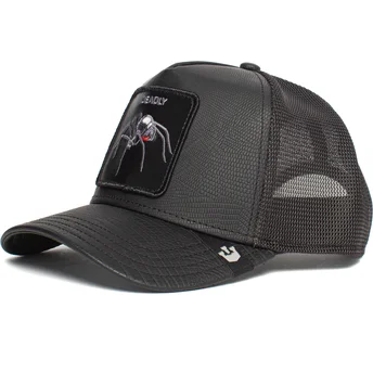 cepur-izliekta-truckeris-melns-snapback-deadly-encounter-the-farm-no-goorin-bros