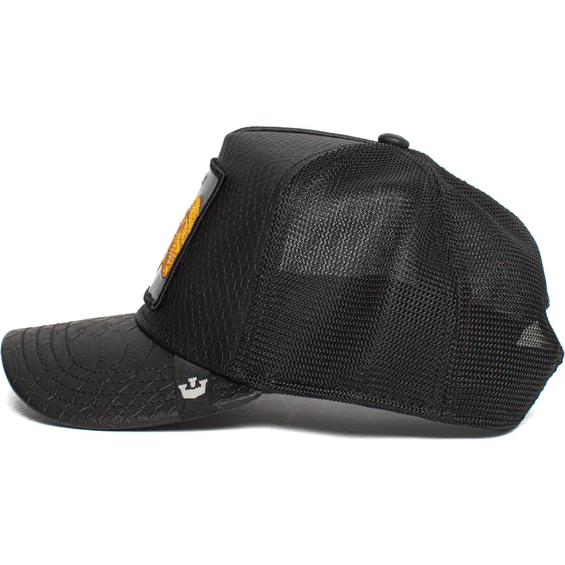 cepur-izliekta-truckeris-melns-snapback-night-viper-the-farm-no-goorin-bros