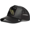 cepur-izliekta-truckeris-melns-snapback-oh-snap-leaping-lizards-the-farm-no-goorin-bros