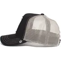 cepur-izliekta-truckeris-melns-snapback-curious-peek-a-boo-the-farm-no-goorin-bros