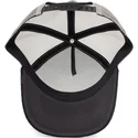 cepur-izliekta-truckeris-melns-snapback-curious-peek-a-boo-the-farm-no-goorin-bros