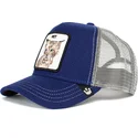 cepur-izliekta-truckeris-zils-snapback-wet-clean-cat-the-farm-no-goorin-bros