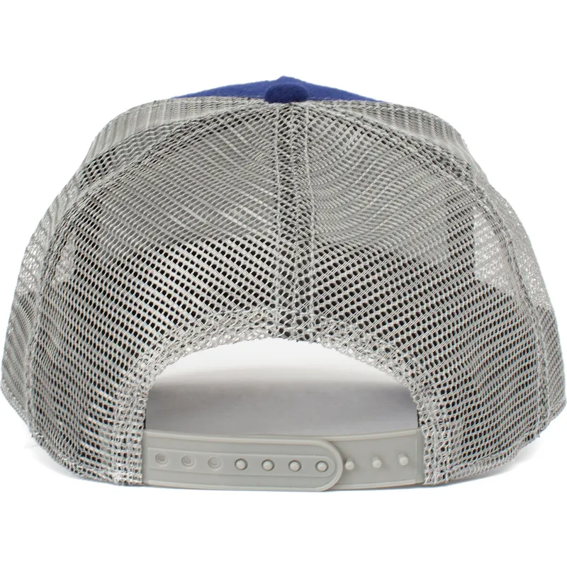 cepur-izliekta-truckeris-zils-snapback-wet-clean-cat-the-farm-no-goorin-bros