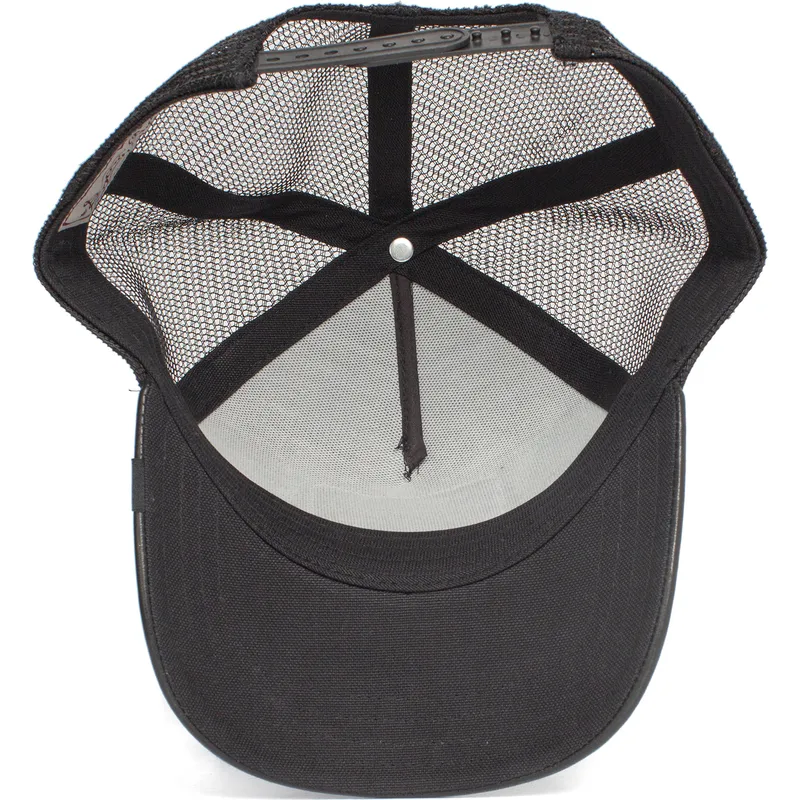 cepur-izliekta-truckeris-melns-snapback-panther-truth-will-prevail-the-farm-no-goorin-bros