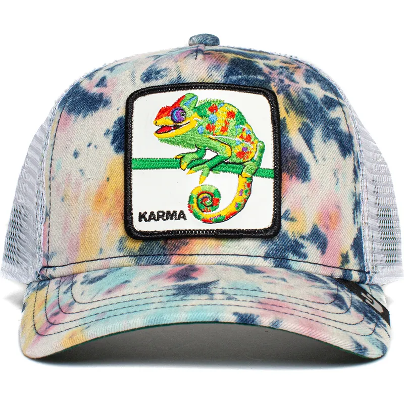cepur-izliekta-truckeris-balts-snapback-karma-culture-chameleon-the-farm-no-goorin-bros