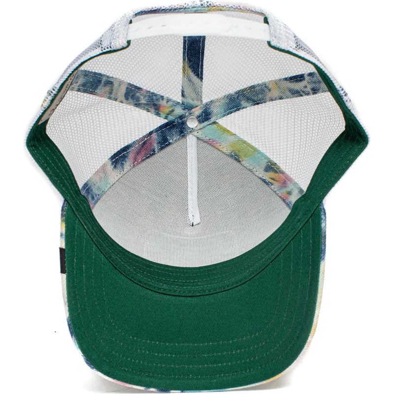 cepur-izliekta-truckeris-balts-snapback-karma-culture-chameleon-the-farm-no-goorin-bros