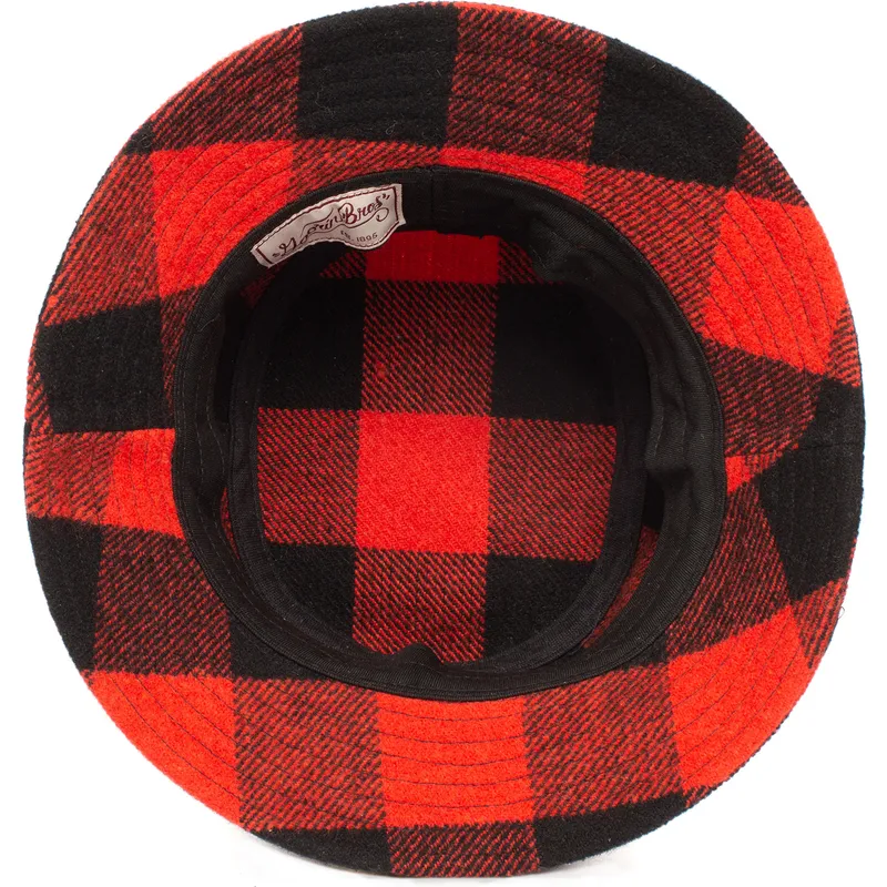 spaini-izliekta-truckeris-sarkans-snapback-buffalo-i-m-a-little-hoarse-the-farm-no-goorin-bros