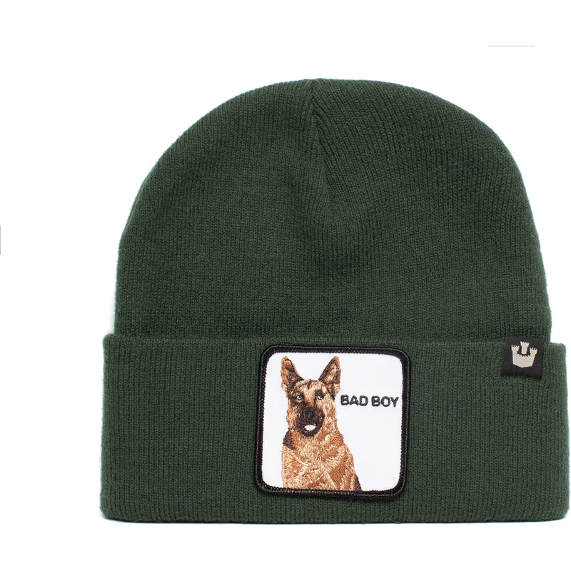 gorro-verde-pies-pasterski-niemiecki-bad-boy-sniff-sniff-the-farm-od-goorin-bros