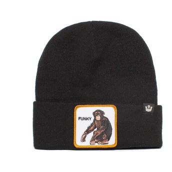 cepur-izliekta-truckeris-melns-snapback-funky-chunky-monkey-the-farm-no-goorin-bros