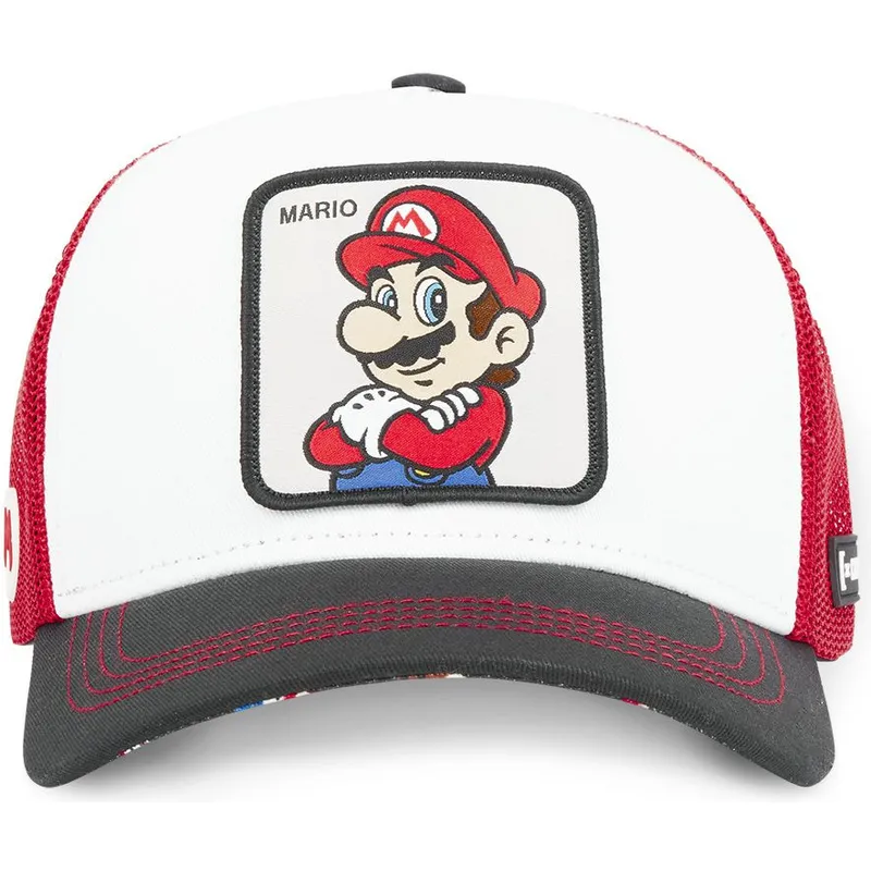 cap-izliekta-white-snapback-mario-super-mario-bros-no-capslab