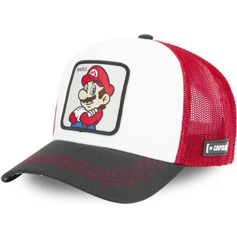 Cepur izliekta balts snapback SMB MAR Bros. Mario Super Mario Bros. no Capslab