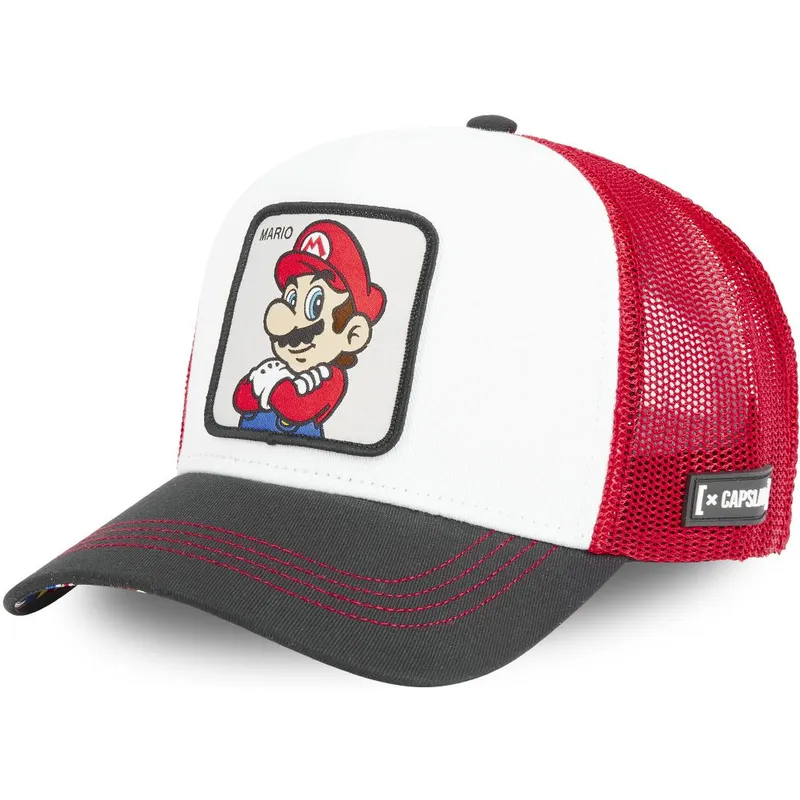cepur-izliekta-soferis-balts-snapback-mario-smb-mar-super-mario-bros-mario-super-mario-bros-no-capslab