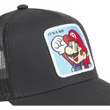 cepur-izliekta-truckeris-melns-snapback-cla2-bros-mario-super-mario-bros-no-capslab