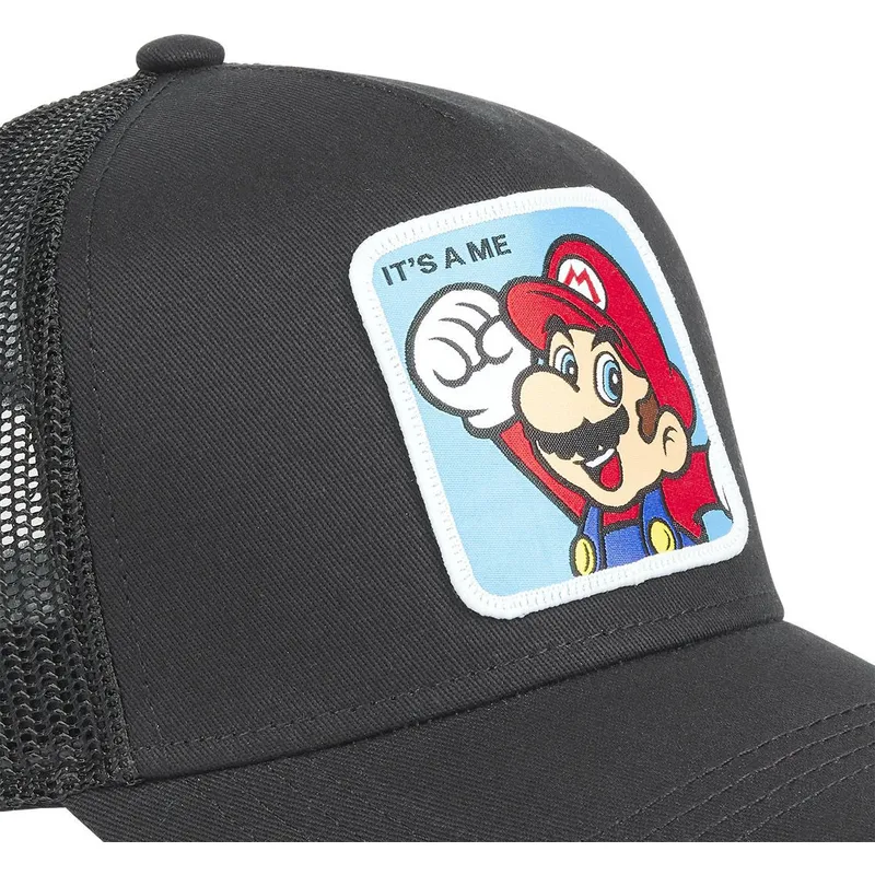 cepur-izliekta-truckeris-melns-snapback-cla2-bros-mario-super-mario-bros-no-capslab