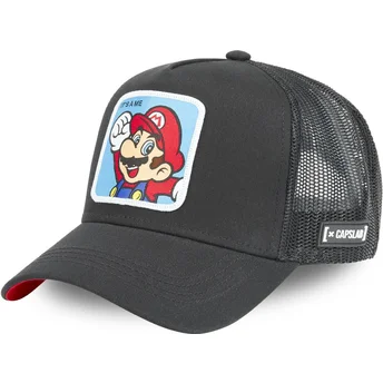 cepur-izliekta-truckeris-melns-snapback-cla2-bros-mario-super-mario-bros-no-capslab