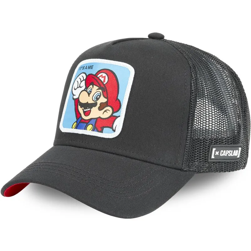 cepur-izliekta-truckeris-melns-snapback-cla2-bros-mario-super-mario-bros-no-capslab