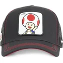 cepur-izliekta-truckeris-melns-snapback-toa2-bros-toad-super-mario-bros-no-capslab
