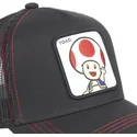 cepur-izliekta-truckeris-melns-snapback-toa2-bros-toad-super-mario-bros-no-capslab