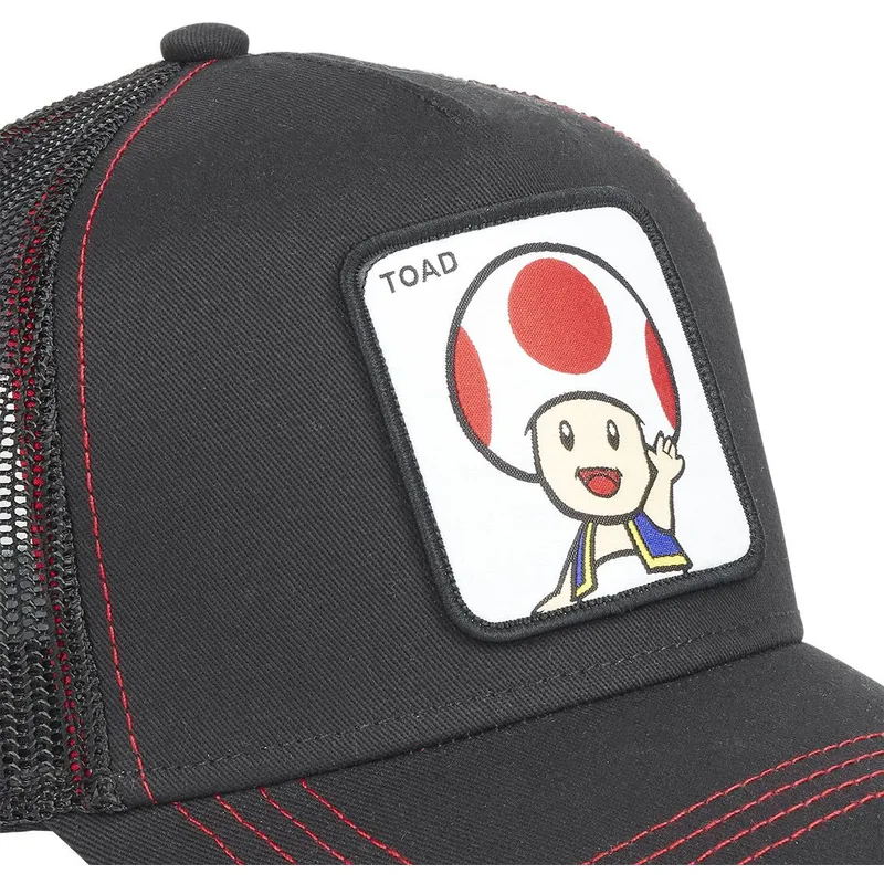 cepur-izliekta-truckeris-melns-snapback-toa2-bros-toad-super-mario-bros-no-capslab