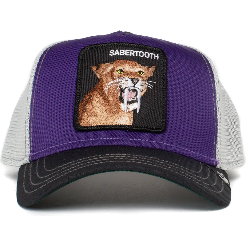 cepur-izliekta-truckeris-violets-snapback-no-sable-sabertooth-the-farm-no-goorin-bros
