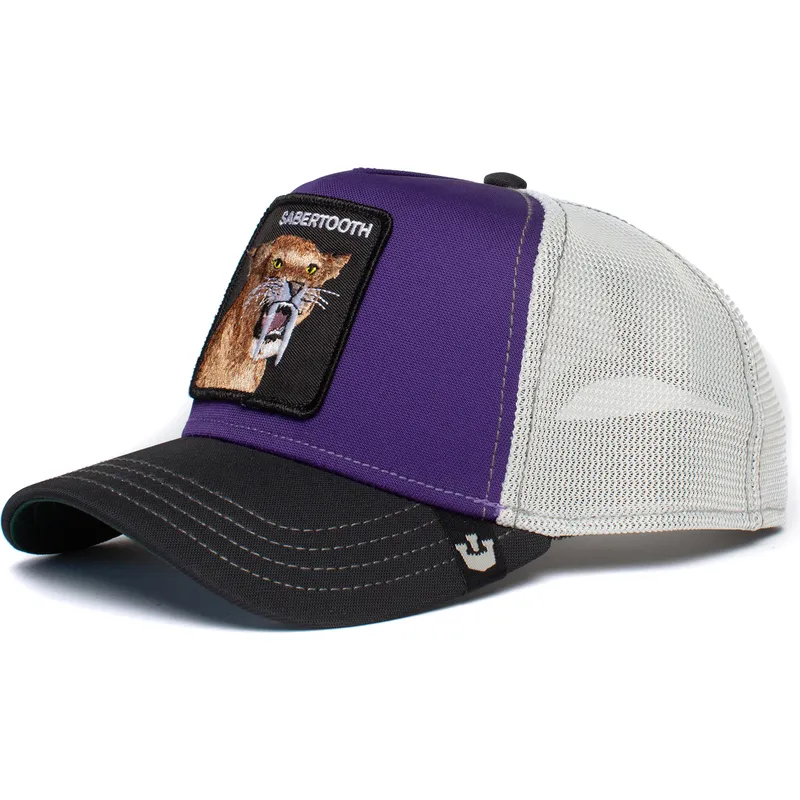 cepur-izliekta-truckeris-violets-snapback-no-sable-sabertooth-the-farm-no-goorin-bros