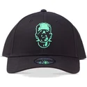 gorra-curva-negra-ajustable-frankestein-de-difuzed