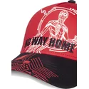 rote-curved-snapback-kappe-spider-man-no-way-home-marvel-comics-von-difuzed