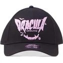 schwarze-verstellbare-dracula-kappe-mit-gebogenem-schirm-von-difuzed