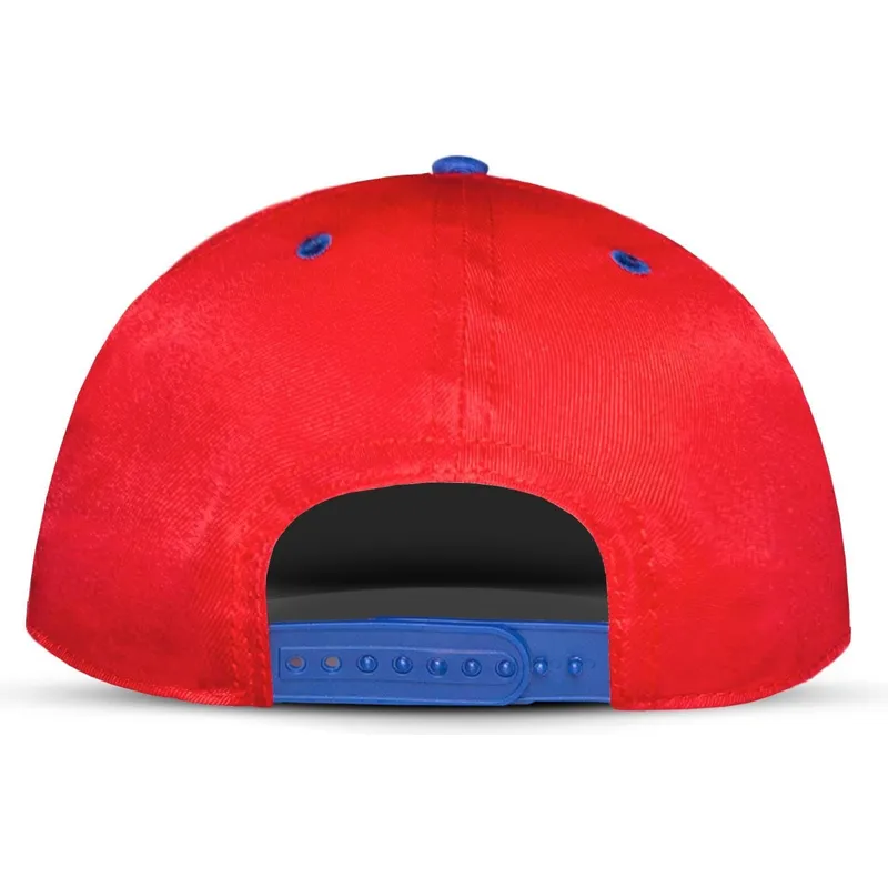 cepur-plakana-sarkans-snapback-berniem-no-difuzed