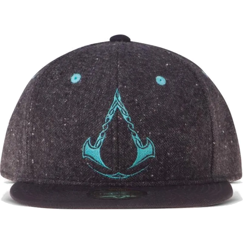 cepur-plakana-melns-snapback-valhalla-no-difuzed