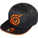 gorra-plana-negra-snapback-konoha-symbol-naruto-de-difuzed