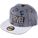 gorra-plana-gris-snapback-iron-man-true-power-marvel-comics-de-difuzed