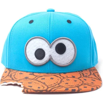 cap-plakana-blue-snapback-marron-monstruo-no-las-galletas-cookie-bite-barrio-sesamo-no-difuzed