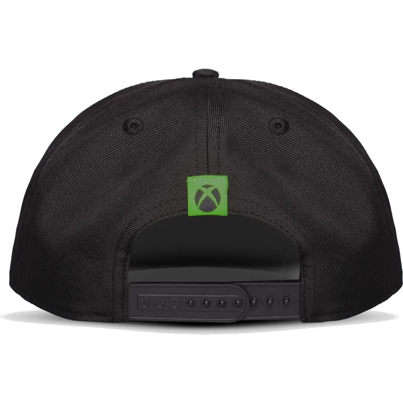 cepur-plakana-melns-snapback-visor-controller-microsoft-no-difuzed