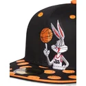 schwarze-flache-snapback-kappe-bugs-bunny-space-jam-looney-tunes-von-difuzed