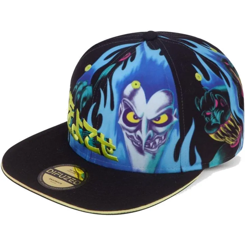 schwarze-flache-snapback-kappe-hades-disney-von-difuzed