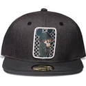 cepur-plakana-melns-snapback-hooded-kingdom-hearts-no-difuzed