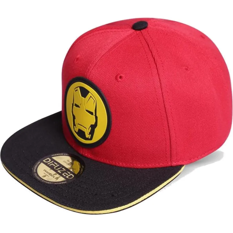 cepur-plakana-sarkans-snapback-berniem-no-difuzed