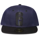 cepur-plakana-tumsi-zils-snapback-no-difuzed