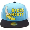 cepur-plakana-zils-snapback-banana-no-difuzed