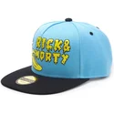 cepur-plakana-zils-snapback-banana-no-difuzed