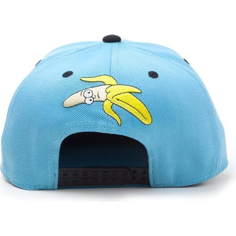 cepur-plakana-zils-snapback-banana-no-difuzed
