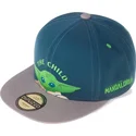 cepur-plakana-zils-snapback-berniem-baby-yoda-the-child-the-mandalorian-no-difuzed