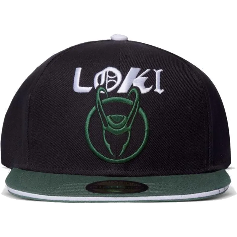 schwarze-und-grune-flatcap-snapback-loki-marvel-comics-von-difuzed