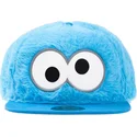 blaue-snapback-kappe-mit-flachem-schirm-cookie-monster-fur-sesamstrasse-von-difuzed