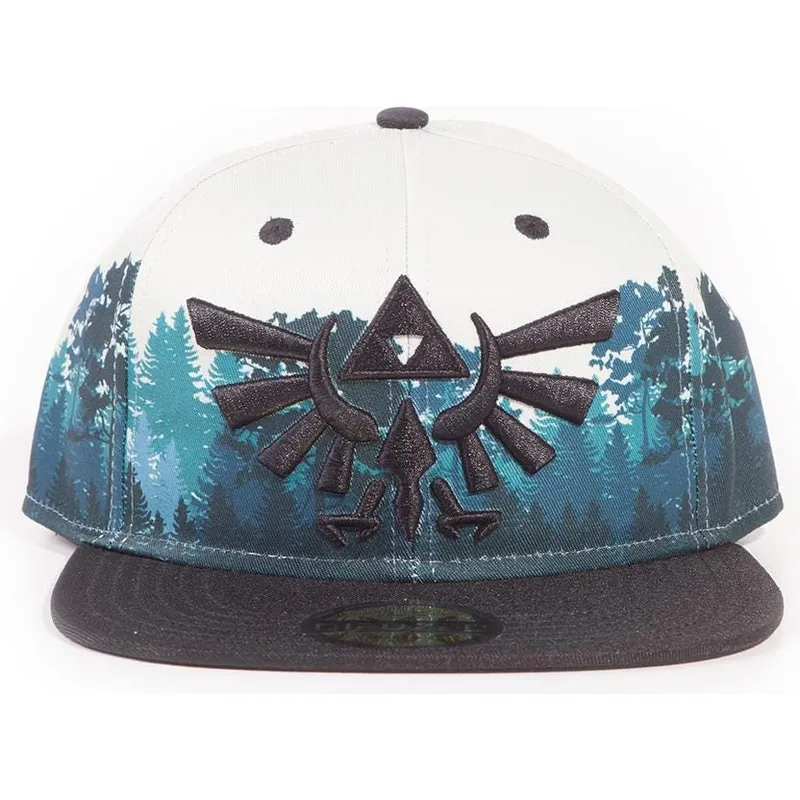 cepur-plakana-zals-snapback-green-forest-no-difuzed